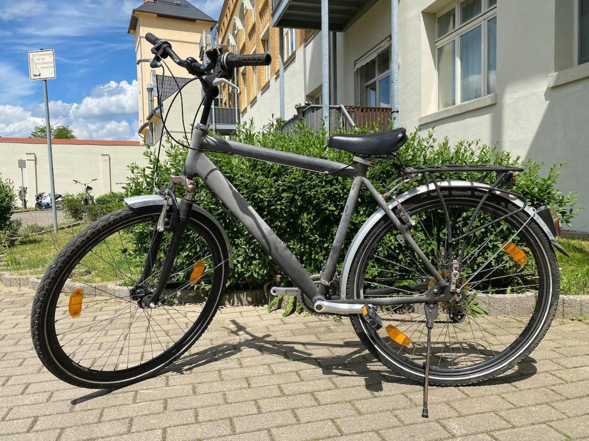 Stilvolles Loft Mit Kostenlosem Fahrrad Magdeburg Dış mekan fotoğraf